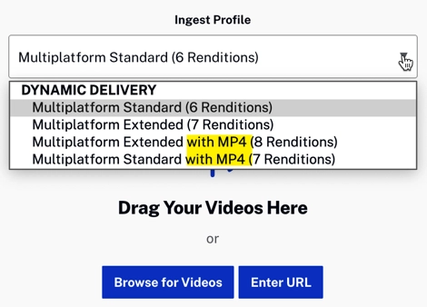 Ingerir perfiles con MP4