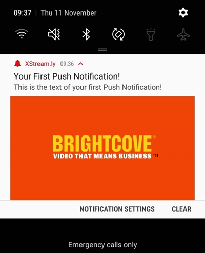 notificación android expandida